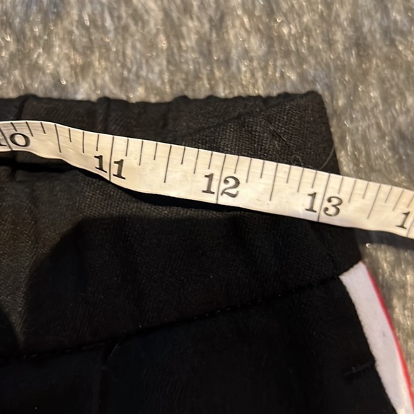 Zara black red white side stripes jogger pants Sz XS - Picture 10 of 14